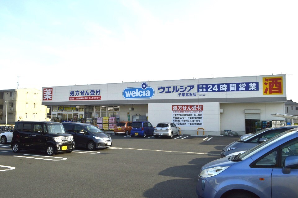 ウエルシア千葉武石店 700m 徒歩9分