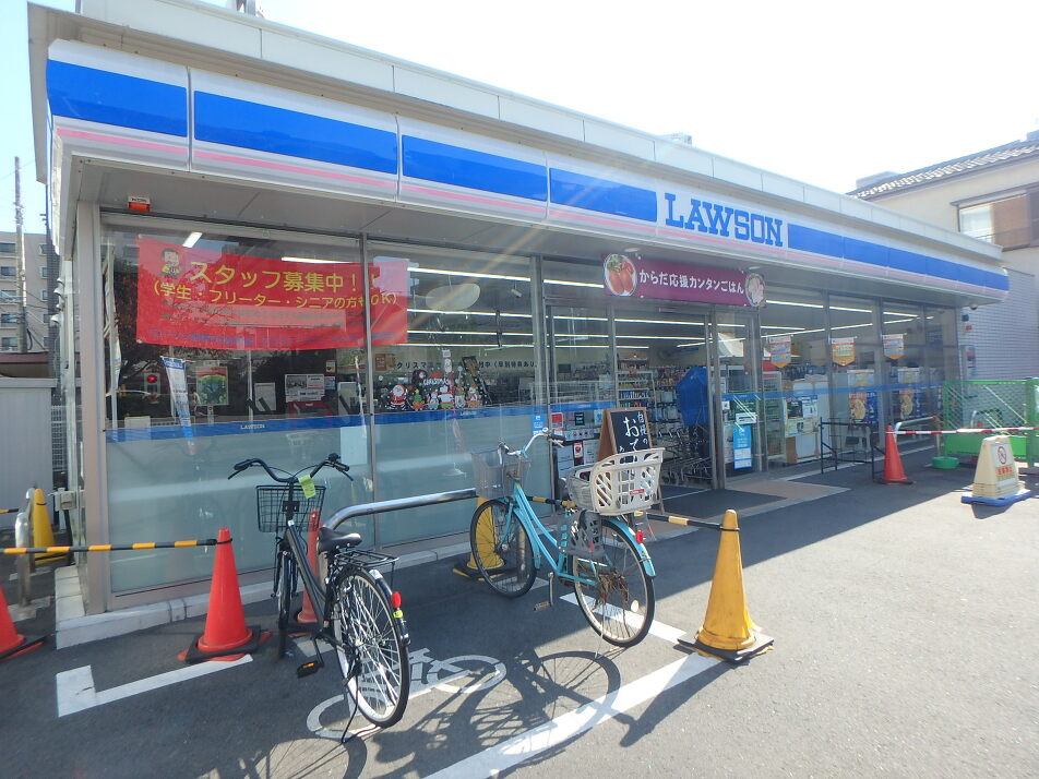 ローソン船橋市役所前店 180m 徒歩3分