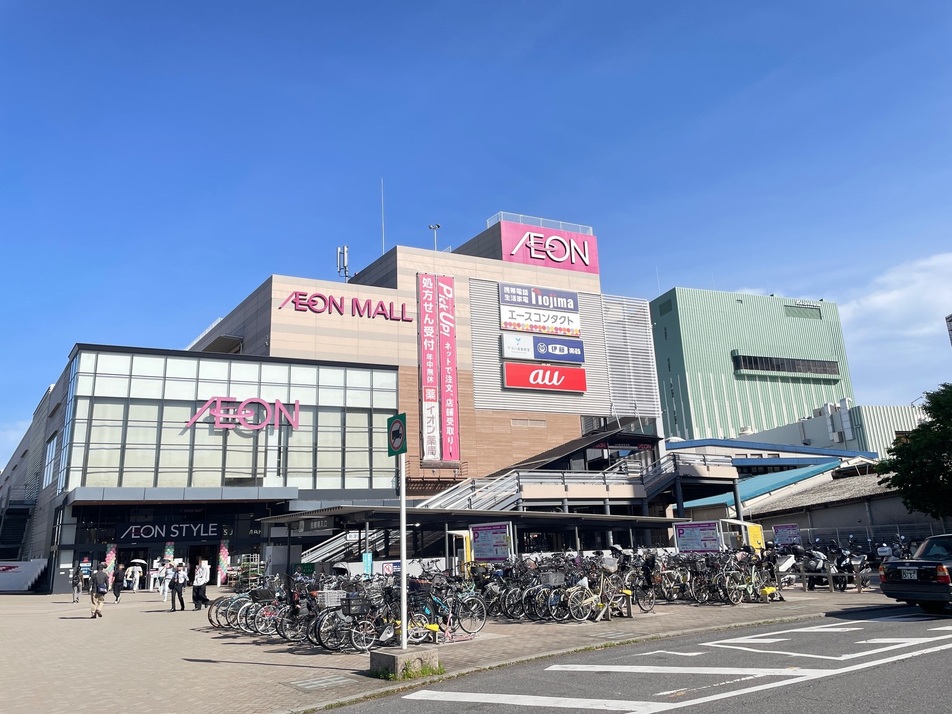 イオンモール津田沼North&South 1080m 徒歩14分